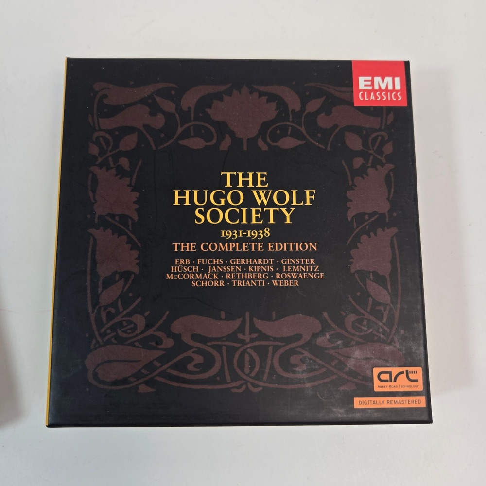 Hugo Wolf Society 1931-1938 Complete Edition 5 CD Box EMI Classics NM